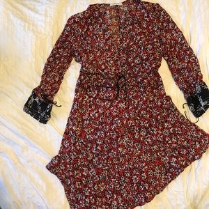 Dorothee Schumacher silk/viscose blend long sleeve maxi dress size 2 (US size 4)